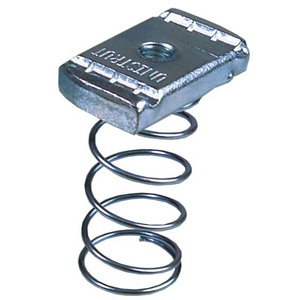 M16 Long Spring Channel Nut – BZP - Box of 100