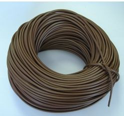 PVC Oversleeving (Hanks) - 3.0mm brown
